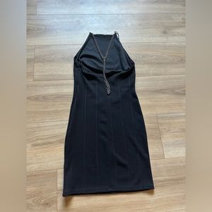 Black pencil dress